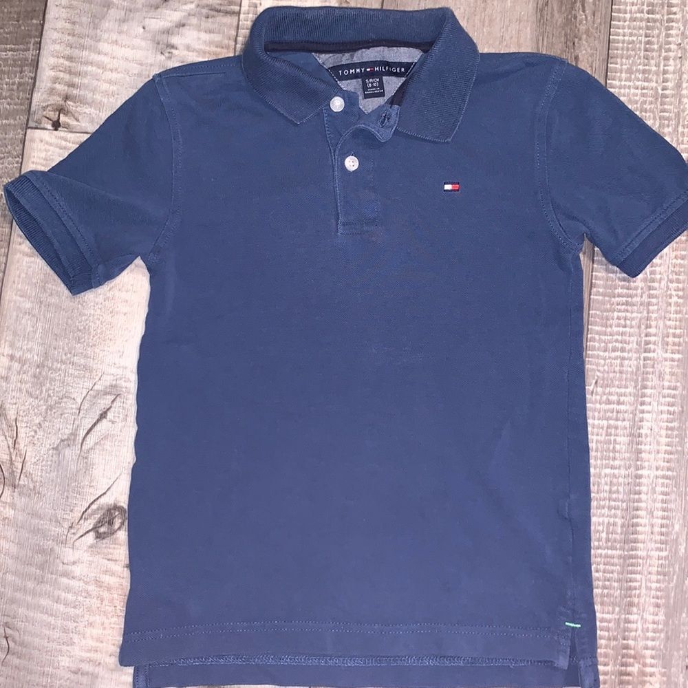 Tommy Hilfiger kids polo‎ size S-(8-10)